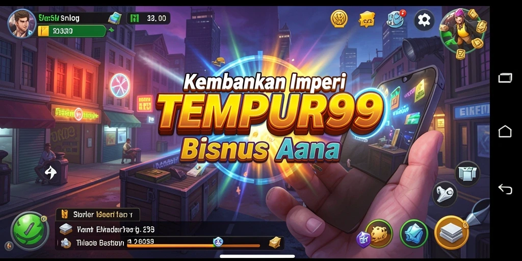 Tampilan gameplay yang seru dan dinamis dari TEMPUR99.